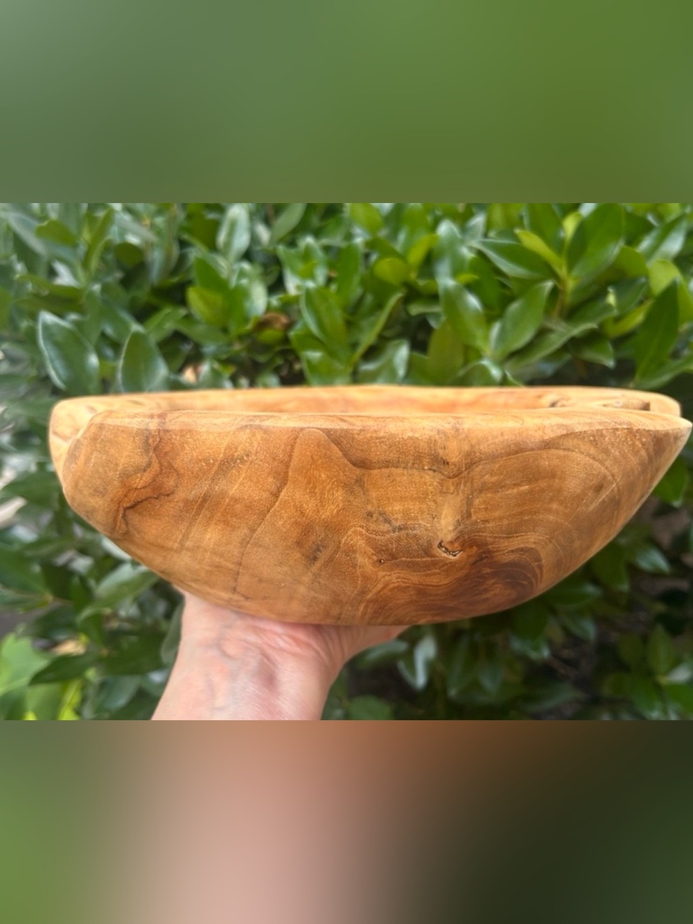 Large Rae Wood Bowl - Picture 3 of 6